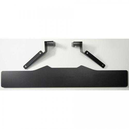 朝日木材加工 壁寄せテレビスタンド用 シアターバー棚板 ブラック WS-B840SB-B