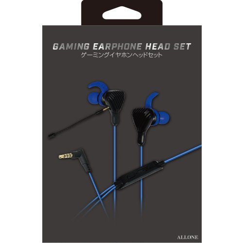 【アウトレット】ALLONE アローン ゲーミングイヤホンヘッドセット ブルー ALG-GEHSBL〈ALGGEHSBL〉