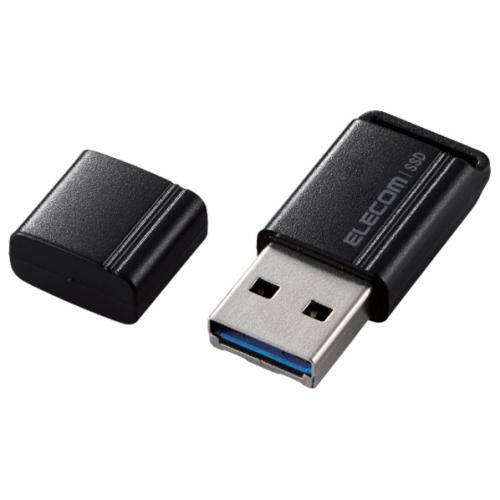 エレコム ELECOM 外付けSSD スティック型 1TB ブラック ESD-EXS1000GBK