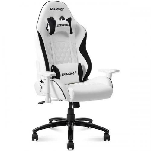 AKRACING ゲーミングチェア オフィスチェア PINON 小型モデル ホワイト 白 AKR-PINON-WHITE