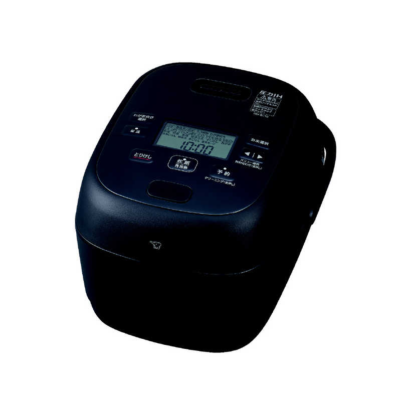 象印マホービン　ZOJIRUSHI 炊飯器 5.5合 極め炊き 豪熱大火力 圧力IHジャー 鉄器コート黒まる厚釜 ブラック NW-BC10