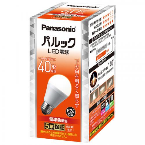 パナソニック Panasonic LED電球 一般電球形 485lm 電球色 下方向タイプ LDA4LHS4
