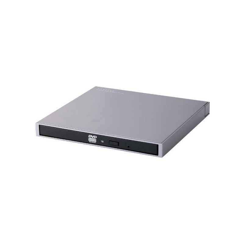 ロジテック Logitec USB Type-C対応ポータブルDVDドライブ for Mac グレー LDR-PWA8CU3MGY
