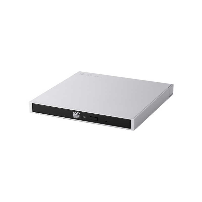 ロジテック Logitec USB Type-C対応ポータブルDVDドライブ for Mac シルバー LDR-PWA8CU3MSV