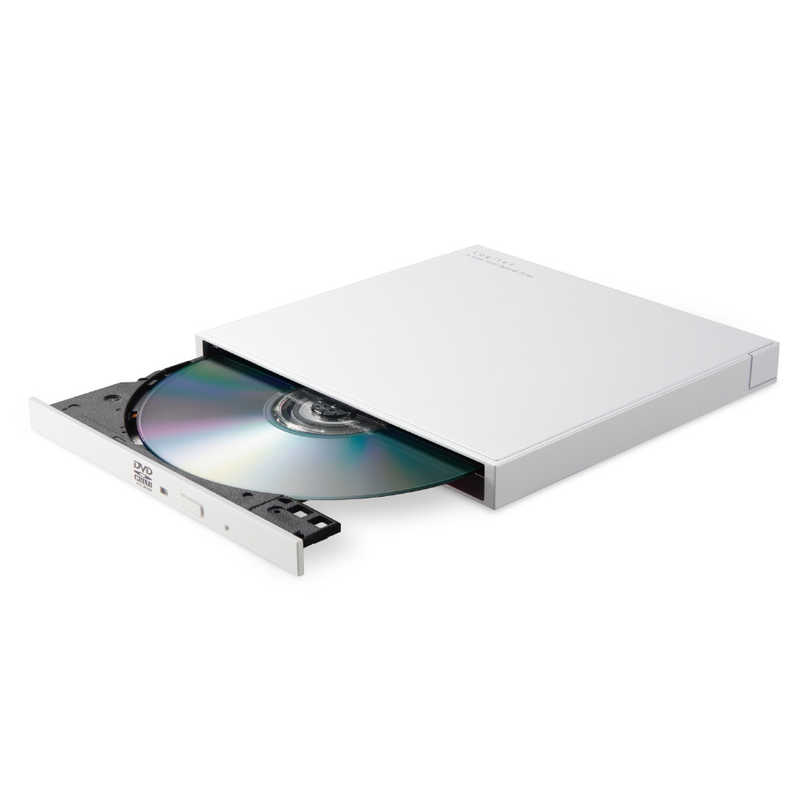 ロジテック Logitec USB Type-C対応ポータブルDVD ホワイト LDR-PXA8CU2VWH