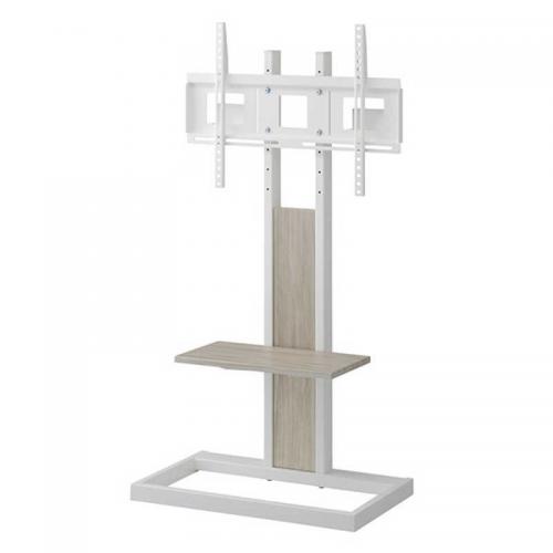 ハヤミ工産 ～65V型対応 壁寄せスタンド ホワイト KF-260W