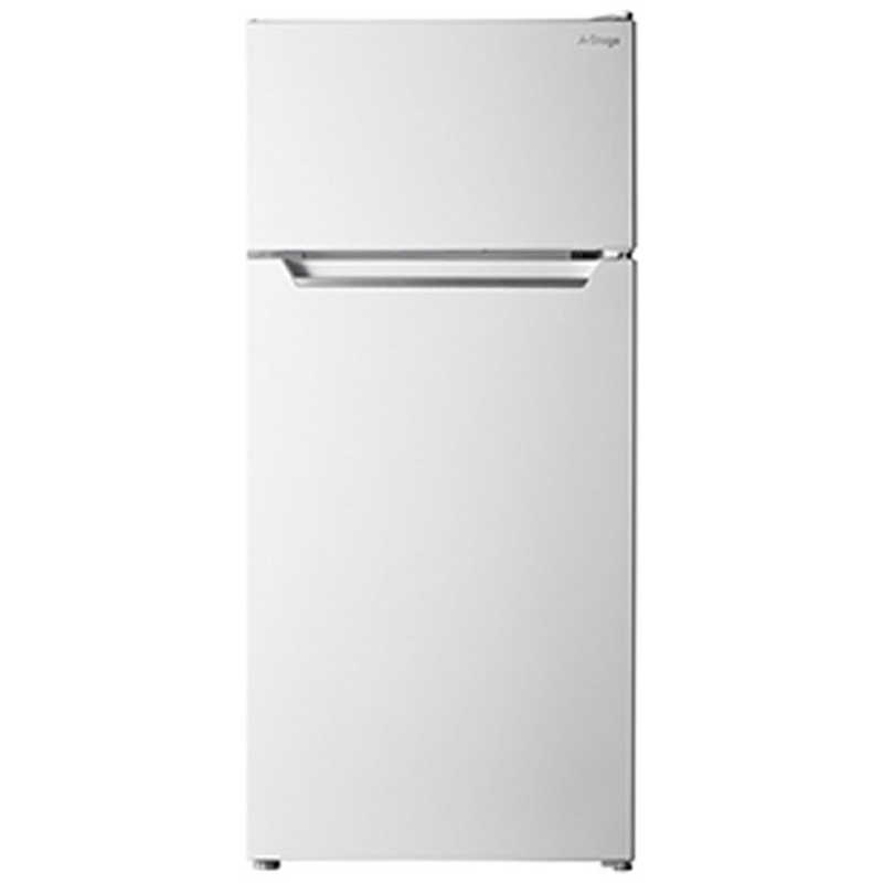 A-STAGE 冷蔵庫 2ドア 112L 付け替え左右開き ホワイト 直冷式 RF04A-112WT（大型）