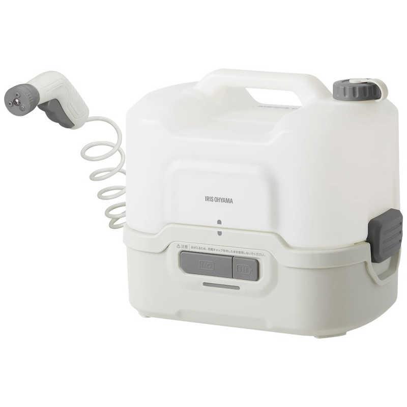 アイリスオーヤマ IRIS OHYAMA 充電式ポータブルウォッシャー JPW-T81-WH