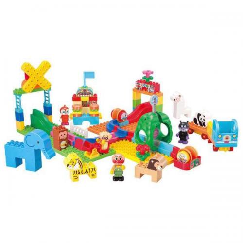 【アウトレット】バンダイ それいけ!アンパンマン アンパンマンころころブロック あそびがたくさん!もっところころ!どうぶつえんDX