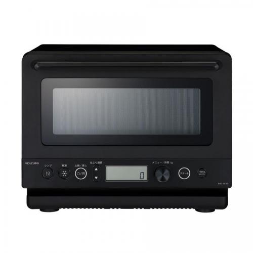 コイズミ KOIZUMI 土鍋付き電子レンジ ブラック KRD-183D-K