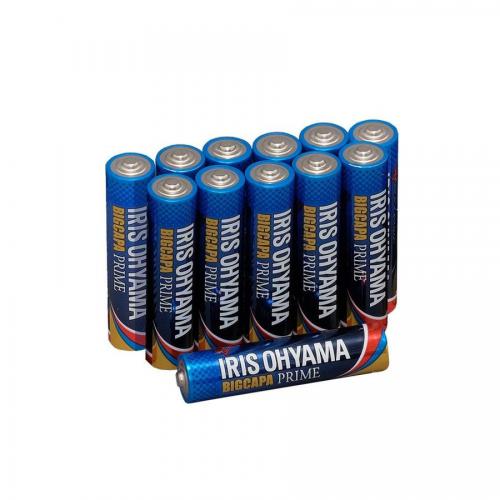 アイリスオーヤマ IRIS OHYAMA アルカリ乾電池 (単4形12パック) BIGCAPA PRIME LR03BP12P