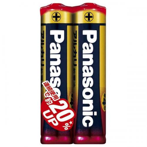 Panasonic アルカリ乾電池単4形2本パック LR03XJ/2S パナソニック