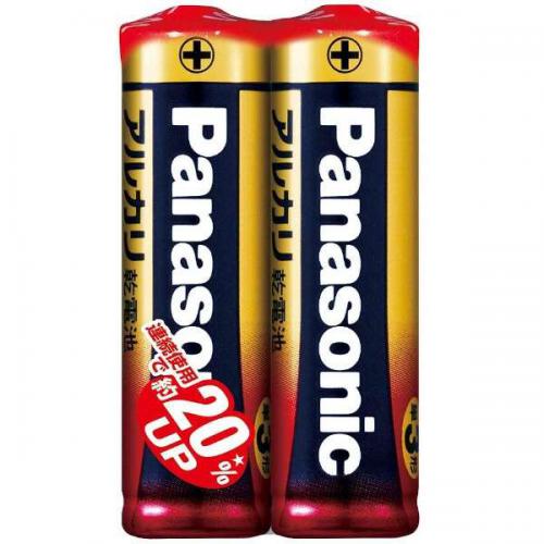 Panasonic アルカリ乾電池単3形2本パック LR6XJ/2S パナソニック