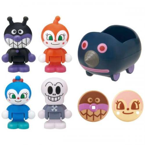 【アウトレット】バンダイ それいけ!アンパンマン アンパンマンはじめてハウスドール もぐりんで出発!ばいきんまんセット