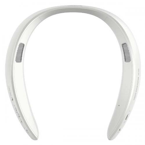 シャープ SHARP ネックスピーカー AQUOS サウンドパートナー 防水 Bluetooth対応 ホワイト AN-SS3-W