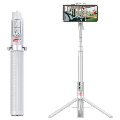 ベルボン Velbon Coleman(コールマン) セルフィースタンドロング ホワイト CVSSLWT