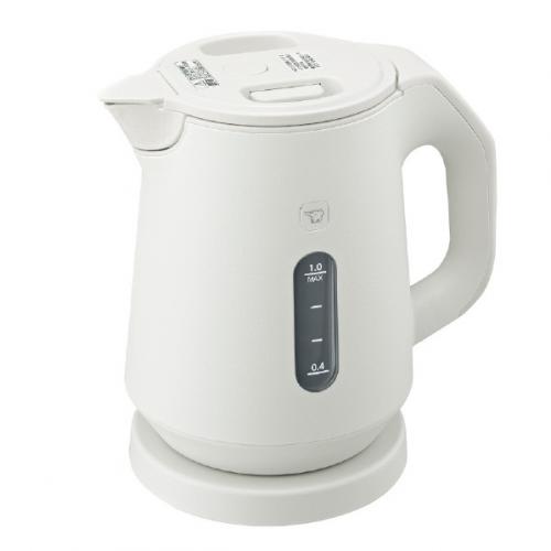 象印 ZOJIRUSHI 電気ケトル 1.0L ペールホワイト CK-KA10-WM