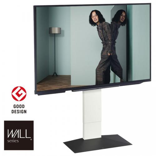 NAKAMURA ナカムラ ～80V型対応 壁寄せテレビスタンド EQUALS WALL INTERIOR TVSTAND V3ロータイプ サテンブラックベース WLTVB5W19