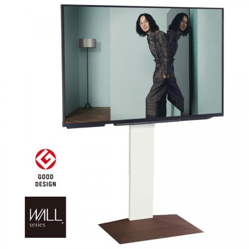 NAKAMURA ナカムラ ～80V型対応 壁寄せテレビスタンド EQUALS WALL INTERIOR TVSTAND V3ハイタイプ ウォールナットベース WLTVB6W38