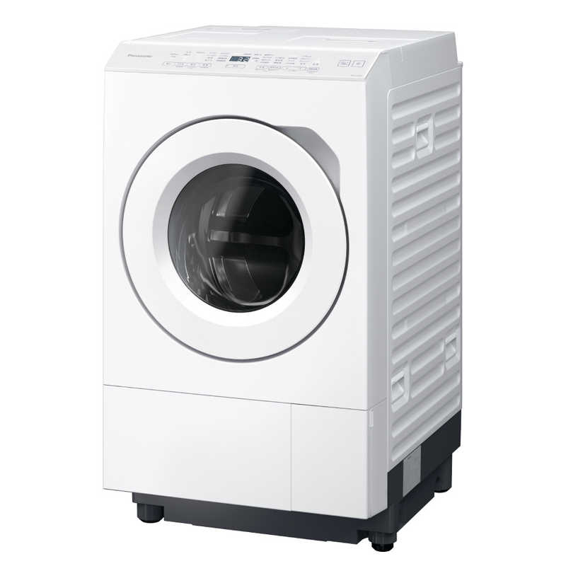 【10月1日新発売】パナソニック Panasonic ドラム式洗濯乾燥機 洗濯12kg 乾燥6kg 左開き マットホワイト NA-LX123FL-W(大型)