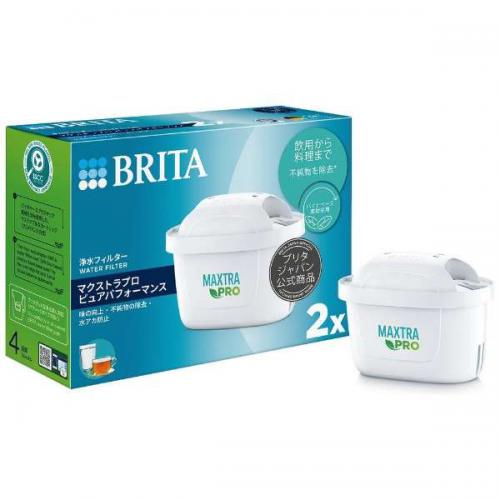 ブリタ BRITA 浄水器 交換用 マクストラ プロ カートリッジ ピュアパフォーマンス 2個入り KBMPCZ2