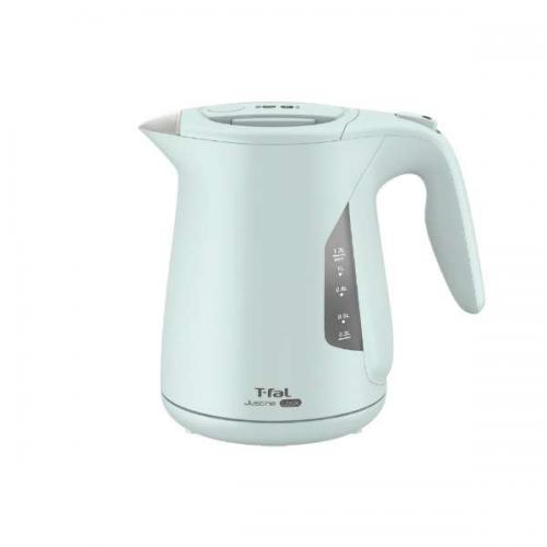 ティファール T-fal 電気ケトル ジャスティン ロック 1.2L セージグリーン KO5903JP