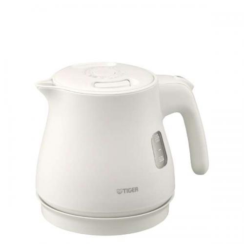 タイガー TIGER 蒸気レス電気ケトル 0.6L マットホワイト PCV-A060WM