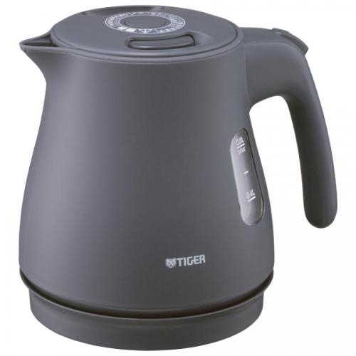タイガー TIGER 蒸気レス電気ケトル 0.8L ナイトブラック PCV-A080KN