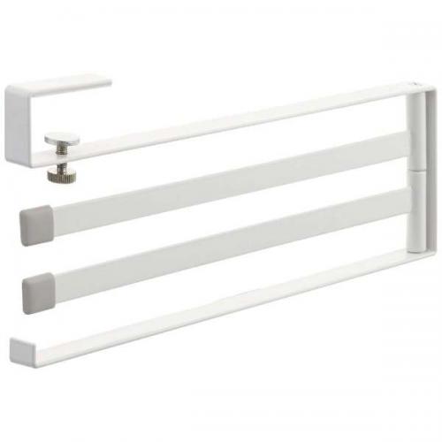 山崎実業 Yamazaki 戸棚下布巾ハンガー プレート 2442