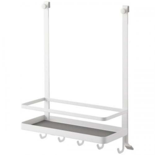 山崎実業 Yamazaki レンジフード調味料ラック ホワイト 3128