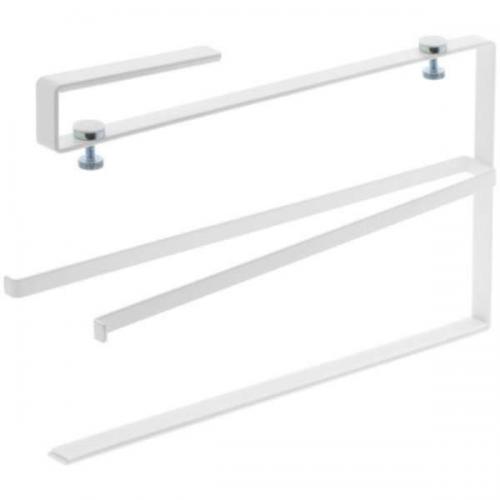 山崎実業 Yamazaki 片手でカット戸棚下キッチンペーパーホルダーL 3298