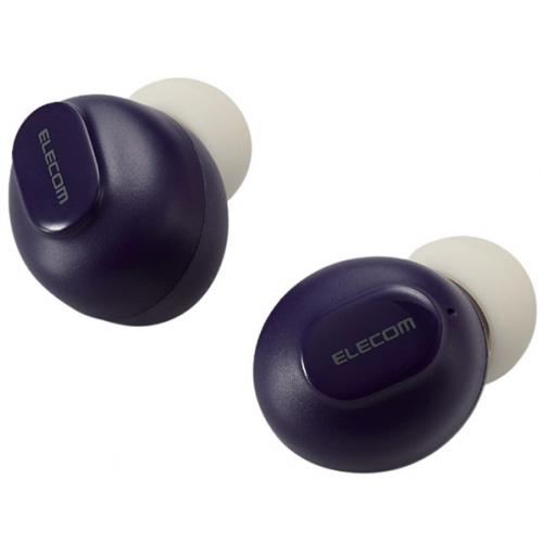 エレコム ELECOM 完全ワイヤレスイヤホン Bluetooth対応 ネイビー LBT-TWS16NV
