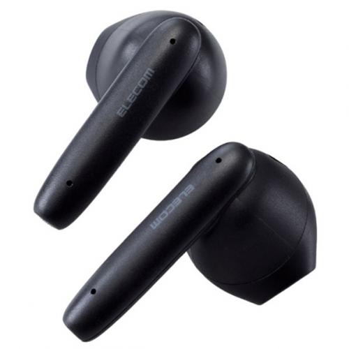 エレコム ELECOM 完全ワイヤレスイヤホン Bluetooth対応 ブラック LBT-TWS17BK