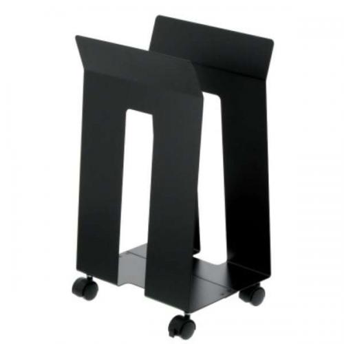 山崎実業 Yamazaki ダンボール&紙袋ストッカー フレームブラック 3302