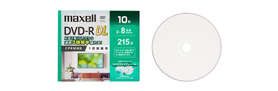 マクセル maxell 録画用 DVD-R DL 215分 片面2層 8.5GB 2-8倍速 CPRM対応 インクジェットプリンタ対応 5枚 DRD215WPG.5S