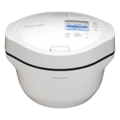 シャープ SHARP 水なし自動調理鍋 HEALSIO ヘルシオ ホットクック 1.6L ホワイト系 KN-HW16H-W