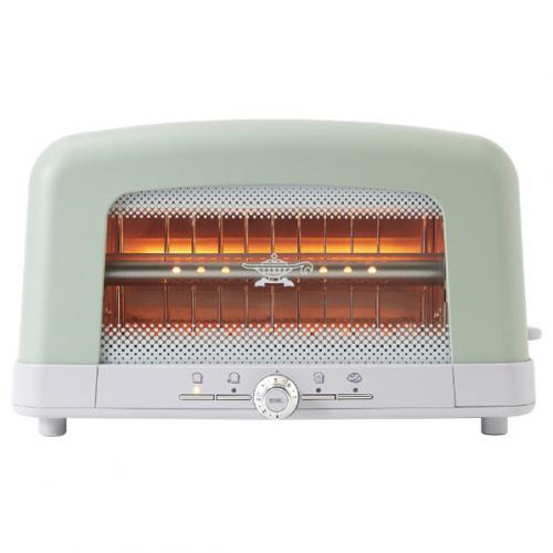 アラジン Aladdin グラファイト ポップアップ トースター グリーン AEP-G12A-G