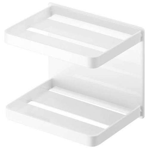 山崎実業 Yamazaki マグネットバスルームソープトレー2段 4238