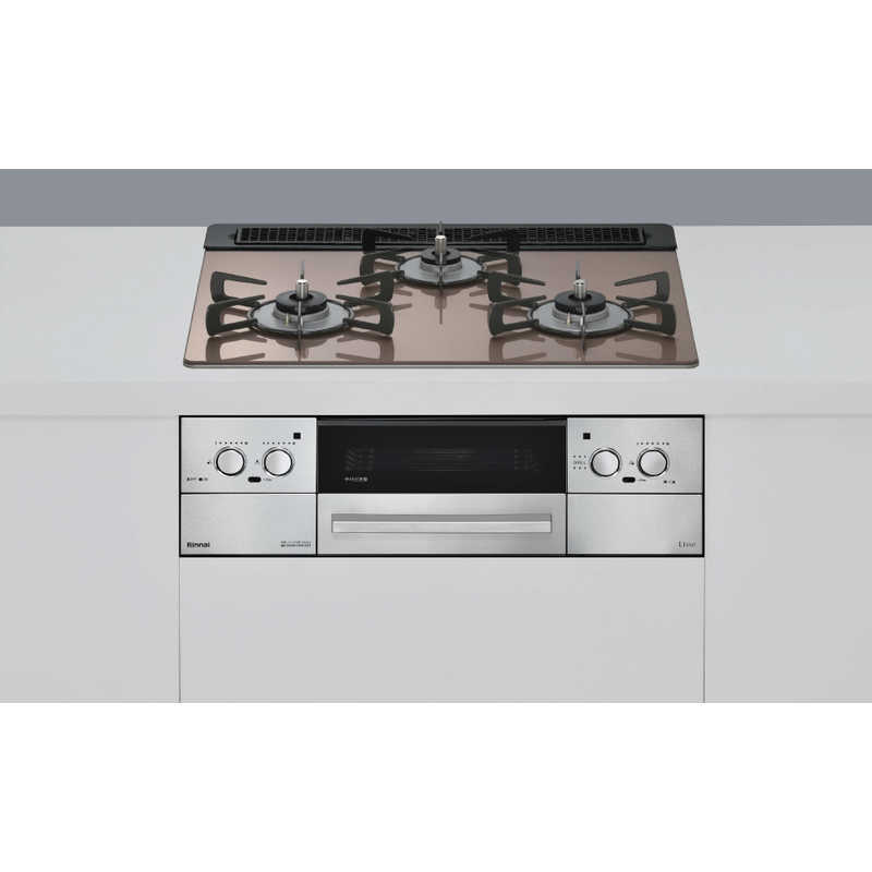 リンナイ Rinnai ビルトインガスコンロ スモーキーピンク 【プロパンガス用】【幅60cm】 RHX31W42J2RW-LPG【本体販売のみ】