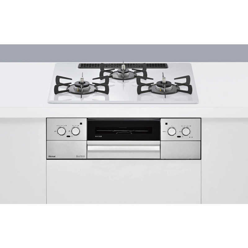 リンナイ Rinnai ビルトインガスコンロ スムースシルバー 【プロパンガス 用】【幅60cm】RHX32W44C51DWLP【本体販売のみ】