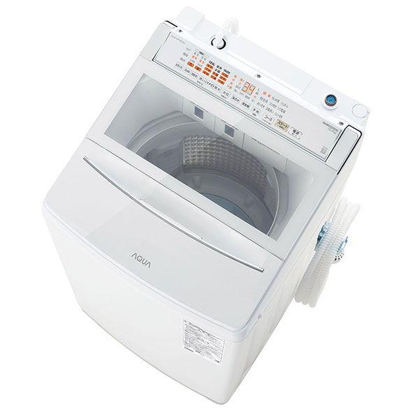 AQUA アクア 全自動洗濯機 VPシリーズ 泡フルウォッシュ 10kg 洗剤・柔軟剤自動投入 ホワイト AQW-VP10B(W)(大型）