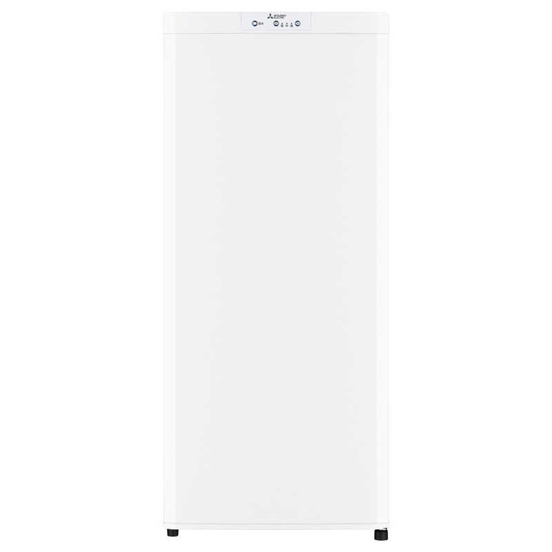 【10月9日新発売】三菱電機 MITSUBISHI ELECTRIC 冷凍庫 Uシリーズ 前開き 121L 1ドア 右開き ファン式自動霜取 ホワイト MF-U12P-W(大型）