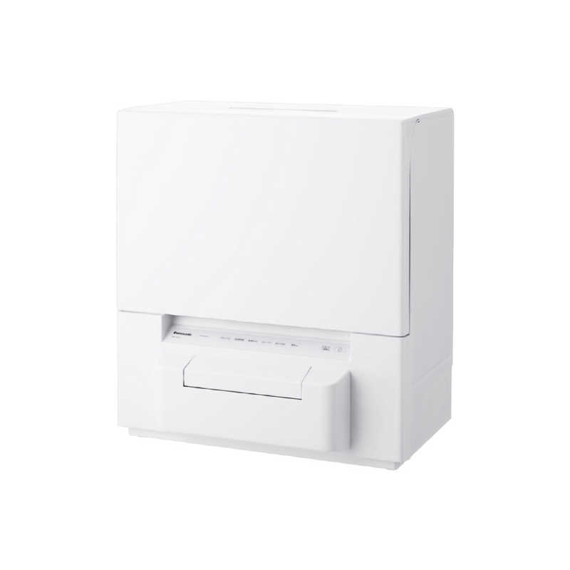【9月16日発売】パナソニック Panasonic 食器洗い乾燥機 タンク式 分岐水栓給水対応 工事不要 食器24点 4人用 エコナビ ホワイト NP-TSP2-W