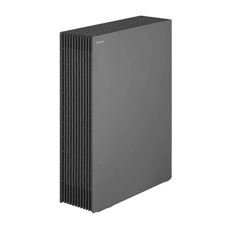 【10月23日新発売】パナソニック Panasonic 空気清浄機 ナノイーX 4.8兆 空気清浄15畳（旧基準25畳） 幅12.5cm 横置き対応 ダークグレー F-PX55D-H