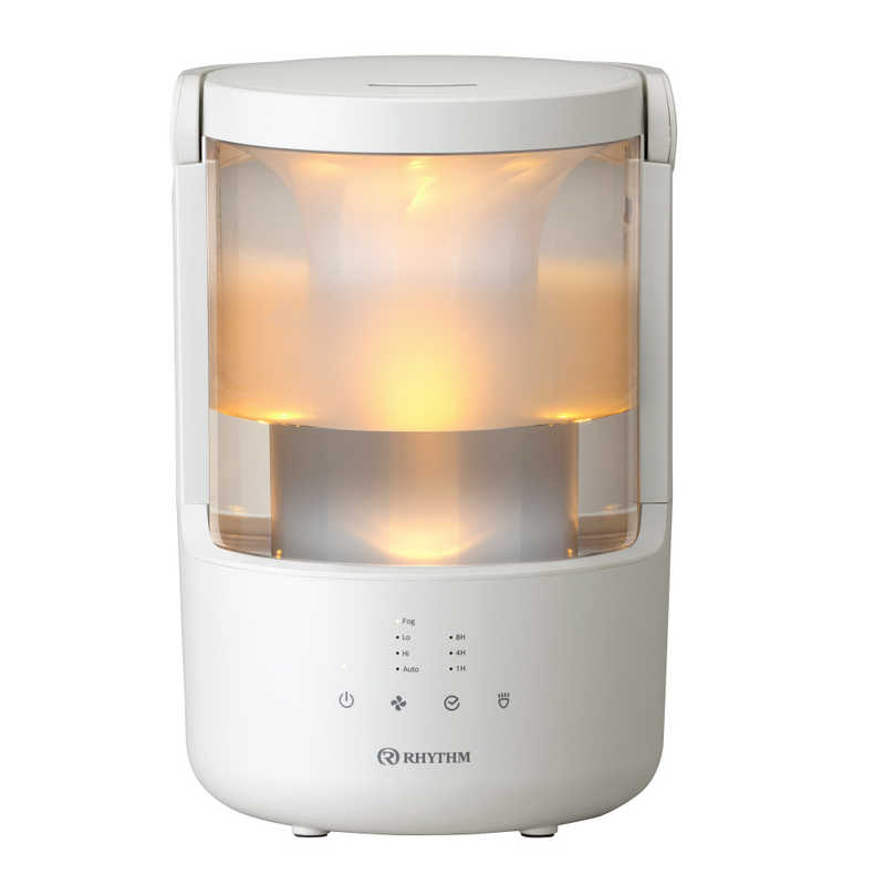 リズム RHYTHM 洗いやすい、くつろぎの加湿器 MIST250 RHYTHM ［超音波式］ ライトグレー 9YYA64RH08F