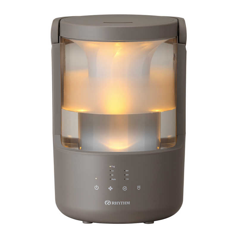 リズム RHYTHM 洗いやすい、くつろぎの加湿器 MIST250 RHYTHM ［超音波式］ ウォームグレー 9YYA64RH84F