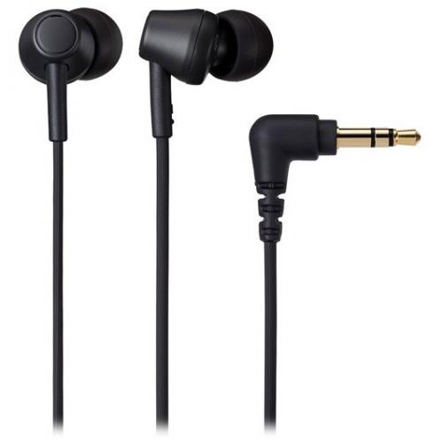 オーディオテクニカ ダイナミック密閉型カナルイヤホン ブラック ATHCK350X-BK