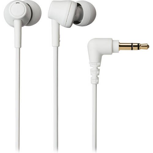 オーディオテクニカ イインナーイヤホン ホワイト ATHCK350X-WH