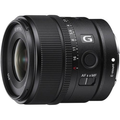 ソニー  SONYE 15mm F1.4 G※Eマウント用レンズ（APS-Cサイズミラーレス用）SEL15F14G