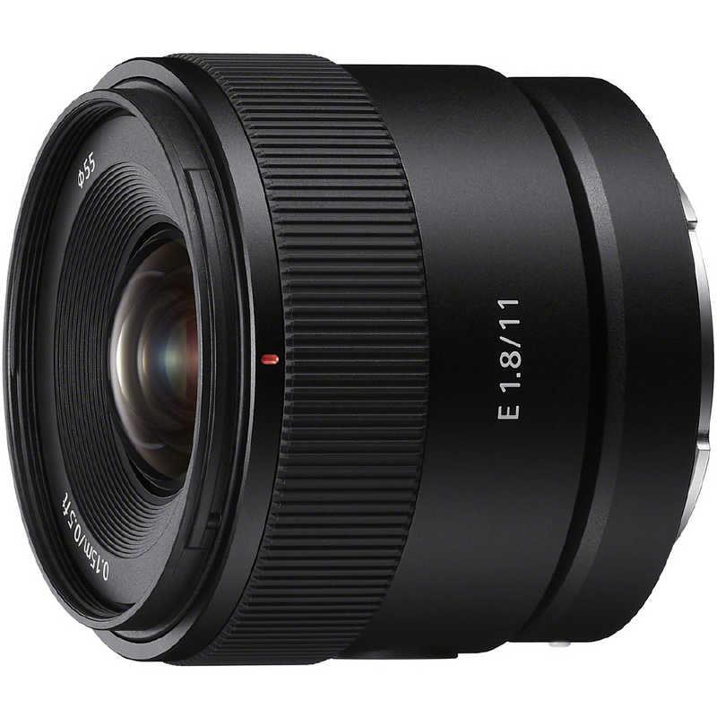 ソニー  SONYE 11mm F1.8※Eマウント用レンズ（APS-Cサイズミラーレス用）SEL11F18